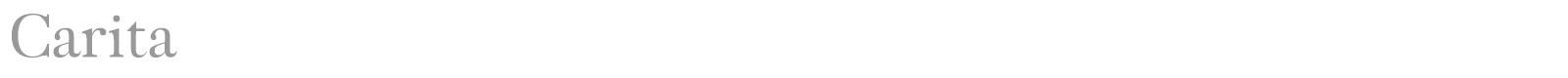 Carita font preview